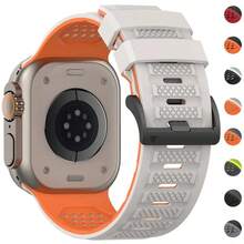 1PC Strap Compatible With Apple Watch Ultra 3 Band 49mm 45mm 44mm 42mm 46mm Magnetic Silicone Straps Bracelet For Watch Series11 10 9 8 7 SE3 WatchBand - 42/44/45/46/49mm - View 6