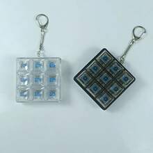 1pc Stress Relief Keyboard Key Cap Keychain, Fun Mechanical Keyboard Toy, Desktop Essential, Anxiety Relief - Unique Gadget, Great Gift - Multicolor - View 8