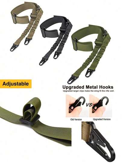Outdoor Gear Multi-Function 2-Point Tactical Shoulder Strap Nylon Sling