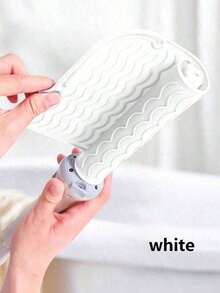 Portable Silicone Heat-Resistant Pad, Straightener, Curling Iron Insulation Pad, Anti Slip And Heat-Resistant Pad, Travel Styling Tool For Travel Dressing Table, Travel Case For Hairdressing Tools - Heat-Resistant Pad, Straightener Pad, And Curling Iron Sleeve Christmas Gifts, Hand Warmers, Gifts For Men, Stocking Stuffers, Hand Warmers Rechargeable - 彩色 - 查看 4