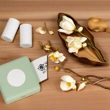 Cuộn giấy in nhiệt nhãn trắng 57*25mm - trắng - Xem 4