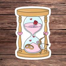 1PC Kindle Girlie Sticker, Hopeless Laptop Decal, Pink Romance Vinyl Quote, Booktok Addict Gift, Waterproof Water Bottle Decal, Cute Tumbler Accent, Trending Romance Reader Notebook Sticker - Multicolor - View 1