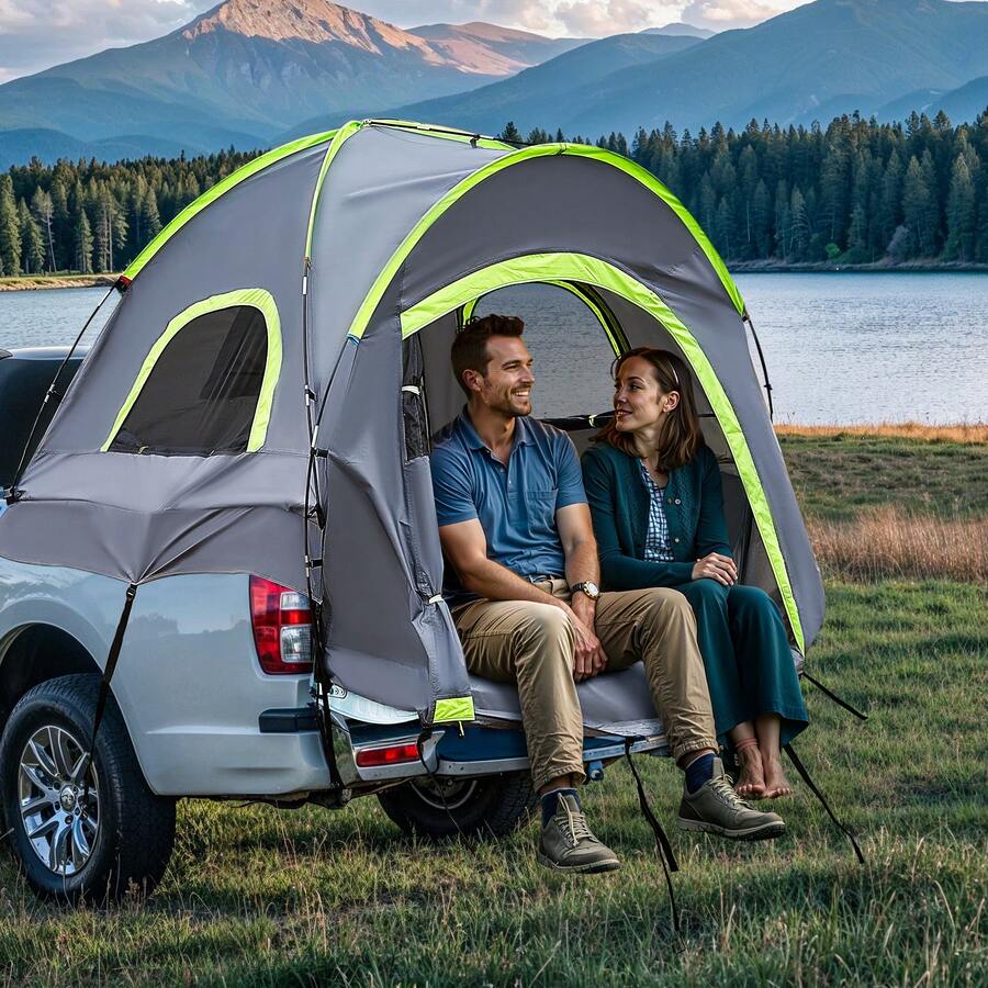 Tende da letto per auto e portelloni posteriori - Fahrzeugzelt – Standardgröße: 1,68–1,83 m - Visualizzare 1