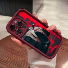 Funda para teléfono con textura de coche de carreras rojo y ruedas llamativas, compatible con fundas de , Oppo, Honor, Redmi, , Vivo y , así como con  17,  16 Pro Max,  15 Pro Max,  13 y  12. Fabricada en TPU, ofrece protección anticaídas. Es una excelente opción para regalar a familiares, amigos, seres queridos, novios o novias, y también para Navidad.funda de ,  funda de  16, Navidad,  fundas de , funda de  15,  17 Pro Max, fundas para , funda de  16 Plus, regalos de Navidad, funda de  13, funda de teléfono de Navidad, funda de  16 Pro, funda de teléfono  15, funda de teléfono  13, funda de  15, rosa, funda de teléfono rosa, regalos, malvado, regalos para mujeres, funda de teléfono linda, regalos para hombres, teléfono negro Estuche, regalos para hombres - Burdeos - Ver 5