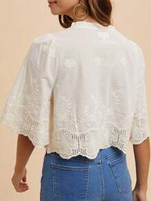 Women Blouses & Shirts - White - View 7