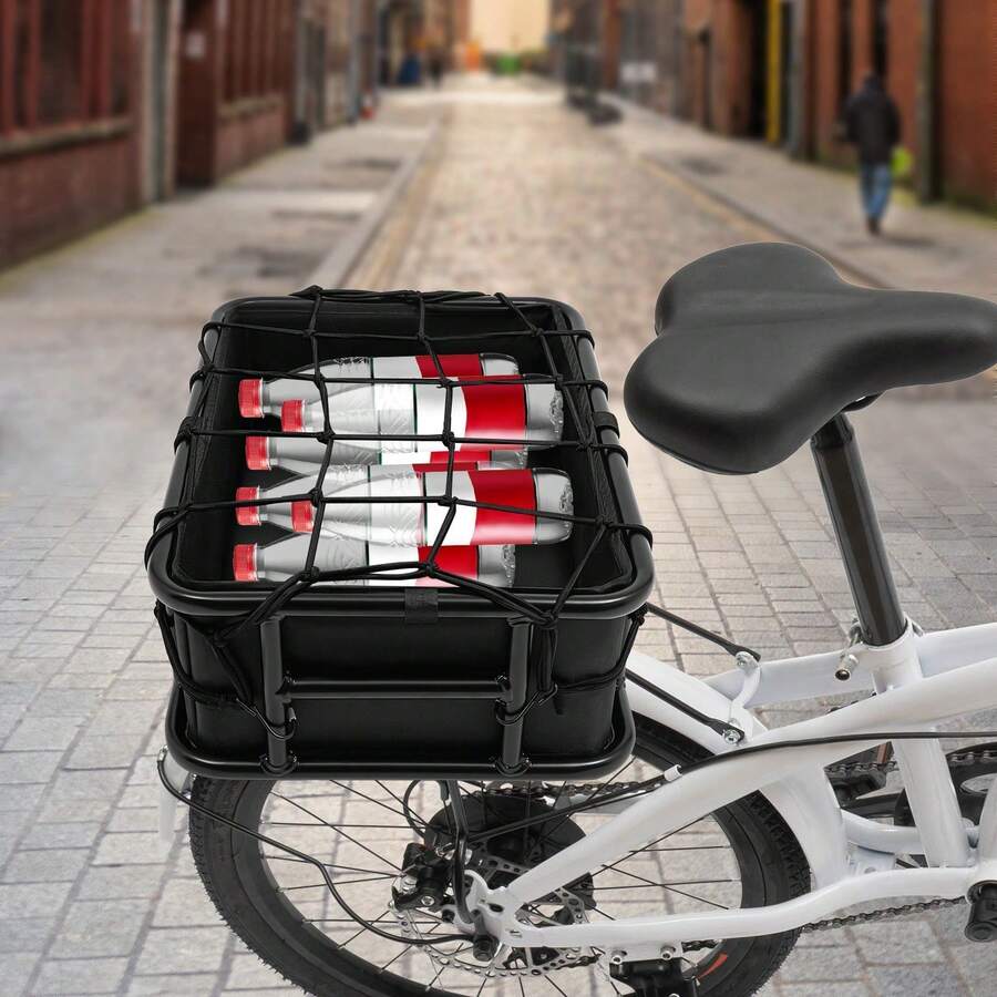 SENDERPICK Bicycle Basket - 黑色 - 查看 1