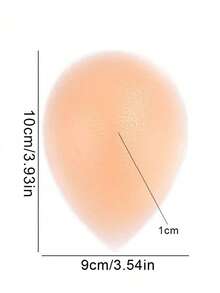 1 Pair Of Silicone Buttock Pads - Women And Transdressers' Buttock Reinforcing Shaping Underwear, Invisible Underwear Buttock Immersion Correction For Daily Wear And Special Occasions, Size 9cm/3.55in, Suitable For Daily Travel Use - Multicolor - View 9