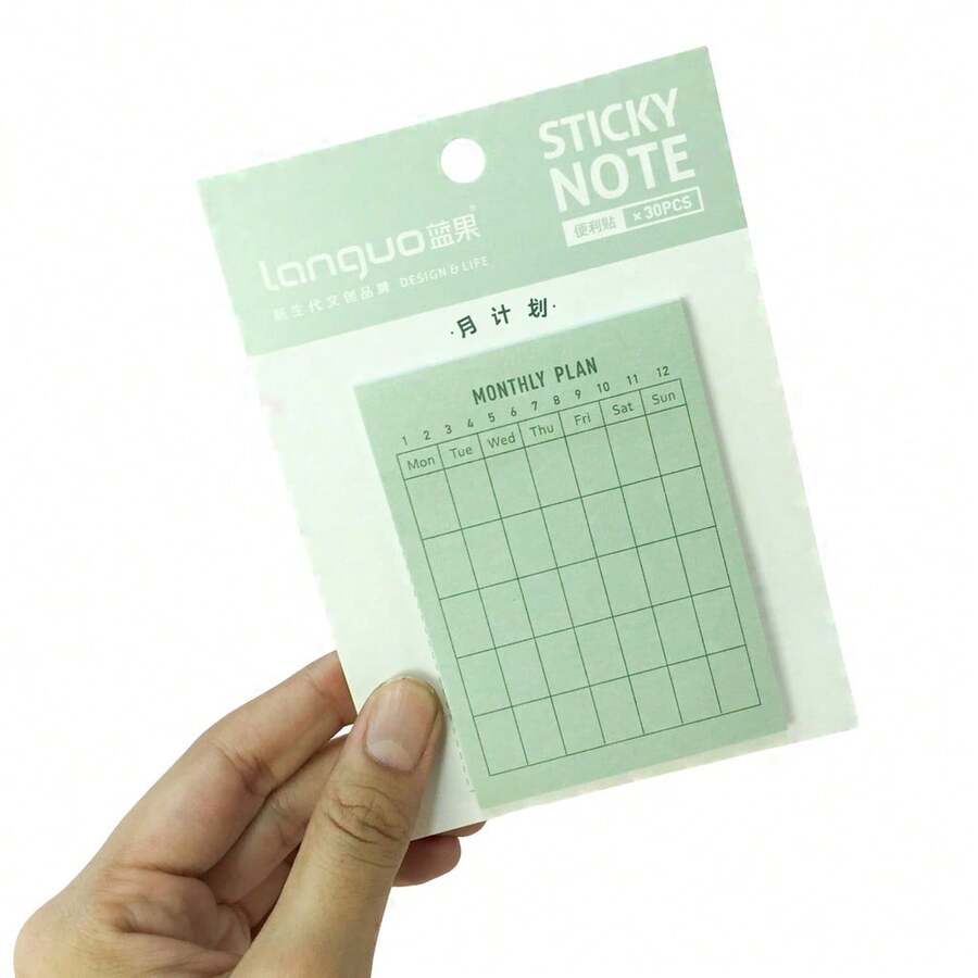 Notebook For Organizing Daily Tasks - Planner - Grün - Übersicht 1
