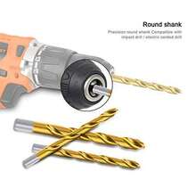 Multi-Purpose Drill Bit Set. Titanium, Masonry, And Brad Point Bits - Ultimate Versatility For Metal, Wood, Plastic, Concrete Drilling. - Multicolor - View 7