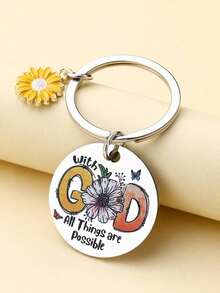 Christian Keychain Gifts For Women Men Inspirational Faith Based Gifts Personalized Religious Baptism Gifts Bible Verse Accessories Bulk Easter Basket Christmas Gifts For Women Adults Ideas Car Accessories Bag Charm School Cute Goth Y2k QEA8 - A - 查看 4