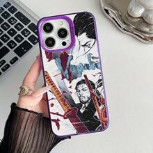 Funda de Teléfono Anime Nana Osaki Compatible con iPhone 16, 15, 14, 13, 12, 11 Pro Max, Cubierta Protectora Plateada de Lujo. - Mezcla de colores - Ver 3