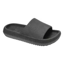 Kit Of 2 Pairs Of Cloud Comfort Slippers - Black/Black - View 2