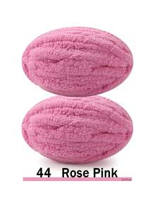 500克/250克超粗雪尼尔纱线，直径2厘米 - DIY手工编织毯，毛绒质感，厚实柔软的聚酯纤维，适合钩织舒适的枕头、毯子、地毯、宠物床、宠物窝、围巾、帽子、斜挎包等。