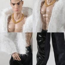 35厘米超模男娃娃，收藏娃娃，青少年人偶，时尚模特，白皙肤色，深色肤色，小麦色肤色，休闲及商务风格 - 彩色 - 查看 6