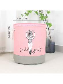 Cesta de almacenamiento redonda plegable con asas, de gran capacidad, cesta de almacenamiento impermeable, cesto de ropa sucia de tela, cubo de almacenamiento, multiusos para baño, dormitorio, lavandería, juguetes, almacenamiento de ropa