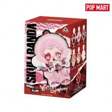 POP MART SKULLPANDA Winter Symphony Series Plush Keychain Blind Box Cute Doll Pendant Valentine's Day Gift Bag Charm Collectible Toy - White - View 10