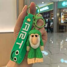 Tung Tung Sahur & Tralalero Tralala Cute Animal & Character Keychains - Whimsical Emoticon Plush Toys, Fashionable Backpack/Wallet Charms, Fun Christmas & Halloween Gifts (Collectible Characters) - Multicolor - View 7