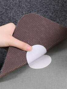 Round Rug Backing, Mother & Child Stickers, Bed Sheet Stickers, Sofa Fixing Stickers, Invisible Sofa Pad Fixing Device, Bed Sheet Anti-Slip Anti-Displacement Stickers, Suitable For Bedroom, Living Room, Study, Kitchen - Apricot - View 6