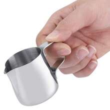 1pc Stainless Steel Milk Frothing Pitcher, Espresso Steam Pitcher, Milk Frother Pitcher, Tea Companion Pitcher, Suitable For Espresso, Latte Art, Cappuccino, Hot Chocolate, Etc.