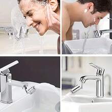 Universal Extender 720° Swivel Sink Faucet Aerator Cup Holder Sink Nozzle Splash-Proof Faucet Shower Head - Multicolor - View 3