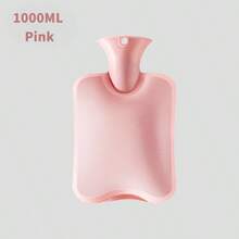 Bình nước nóng nắp mềm 1000ml, chống rò rỉ và đã được kiểm nghiệm, có túi Kangaroo, thích hợp cho người lớn sử dụng thoải mái và giảm đau, đồ dùng văn phòng, bình nước ngủ giúp ngủ ngon và giảm đau, quà tặng cho phụ nữ, quà tặng cá nhân hóa. - Nhiều màu - Xem 12