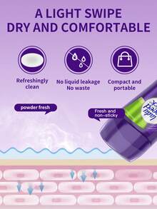 Lady Speed Stick 1 sticlă (39,6 g) deodorant pudră LadySpeedStick parfumat, absoarbe transpirația, acționează de lungă durată, delicat cu pielea, potrivit pentru acasă, birou și studenți - Loțiune antiperspirantă Stone cu aromă de pudră de talc 39,6 g/sticlă - Vizualizare 6