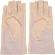 Women Full Finger Gloves - Gris - 查看 7