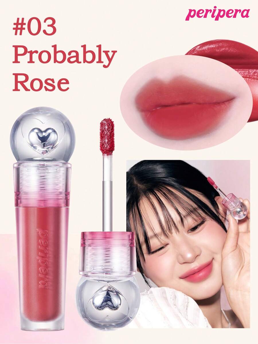 Peripera 保濕果凍唇釉 唇彩 韓系唇釉 高顯色 長效顯色 輕盈舒適 保濕 自然光澤 長效舒適 不黏膩 適合配戴口罩 無白屑 K-Beauty
