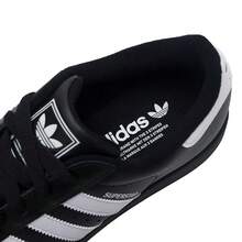 Adidas Originals SUPERSTAR II 经典贝壳头休闲运动鞋，男女童鞋，2026 新款低帮滑板鞋，JH9977 - 黑色 - 查看 9