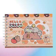 1 Stück Hello Poppy Malbuch: Malbuch für Erwachsene und Jugendliche mit gemütlichen Szenen und süßen Tierfiguren zum Entspannen (Gemütliche und kuschelige Malbücher), Schulanfang, Schulmaterial, Zeichnen & Malen, Weihnachten