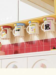 Thickened Rinse Cup, CuteToothbrush Cup, Anti-Drop Anti-Spill Toothbrush Cup, Cartoon Toothbrush Cup - Multicolor - View 4