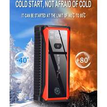 Portable Car Jump Starter With Air Compressor, Emergency LED Light And Power Bank - Quickly Charges Phones, Laptops, Cars, Trucks, RVs - Includes Storage Bag And Car Charger | Stylish Power Bank | Advanced Features, Portable Car Jump Starter - Multicolor - View 3