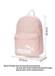 Puma Mochila Phase, mochila de viaje ligera, mochila de estudiante, mochila casual, unisex - rosa claro - Ver 2