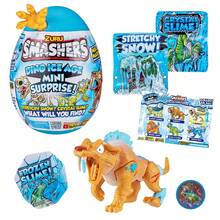 Smashers Dino Ice Age Sabre Tooth Tiger By ZURU Mini Surprise Egg With Many Surprises! - Slime, Dinosaur, Collectibles, Toys For Boys And Kids(Random Style) - Multicolor - View 10