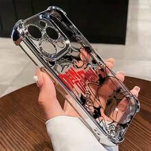 Funda de Teléfono Anime Fashion D-DAN DA DAN, Compatible con los modelos  17, 16E, 16, 15, 14, 13, 12, 11 Mini, Pro, Max, Air, X, XR, XSMAX, 8 y 7 Plus.Adoptando un diseño de funda trasera transparente y suave para prevenir caídas, funda de teléfono. - Colores mixtos - Ver 9