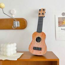 1PC Plastic Miniature Guitar Model Decor For Display Mini Musical Ornament Craft Home Decor Model Decoration For Decorative Purposes Only - 1PC - View 2