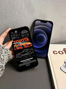 Funda mate con diseño de coche del  Supra, compatible con fundas ,  17,  16 Pro Max,  15 Pro Max,  13 y  12. Fabricada en TPU, ofrece protección contra golpes y caídas. Un regalo ideal para amantes de los coches, amigos, seres queridos y para cumpleaños.funda de ,  funda de  16, Navidad,  fundas de , funda de  15,  17 Pro Max, fundas para , funda de  16 Plus, regalos de Navidad, funda de  13, funda de teléfono de Navidad, funda de  16 Pro, funda de teléfono  15, funda de teléfono  13, funda de  15, rosa, funda de teléfono rosa, regalos, malvado, regalos para mujeres, funda de teléfono linda, regalos para hombres, teléfono negro Estuche, regalos para hombres - Negro - Ver 3