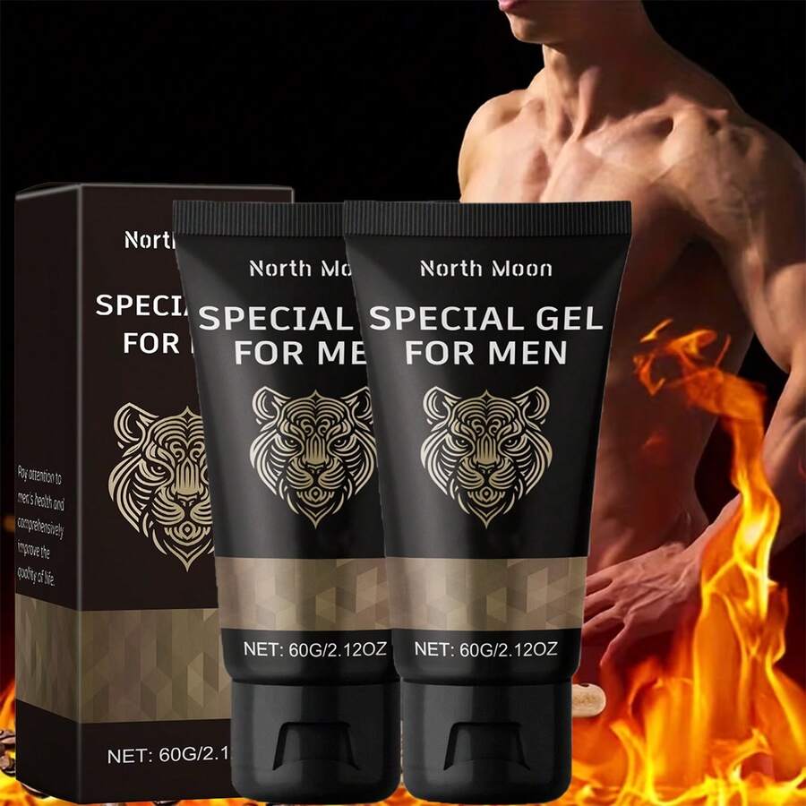 3pcs set de gel de masaje para hombres, cuidado y mantenimiento corporal, crema de aseo para hombres, Beiyue, aseo masculino, fórmula a base de hierbas, cuidado hidratante, reparación corporal, ingredientes suaves, no irrita la piel, cuidado diario, cuidado en casa, gel de masaje. - Negro - Ver 1