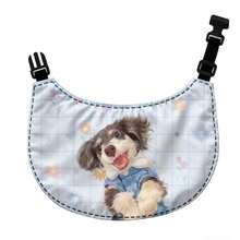 1pc Cute Cartoon Dog Drool Bib, Adjustable For Medium To Large Dogs, Samoyed, Cats, Pet Drool Bib - Multicolor - View 23