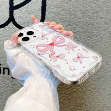 このかわいい、ガーリーウェーブエッジの電話ケースは、ピンクのハートとリボンのデザインが特です。この防水性、耐衝撃性、ドロッププルーフ、およびスクラッチ耐性の保護するケースは、Apple 17 Pro Max、17 Pro、Air、IPhone17、IPhone16、16 Plus、16 Pro、16 Pro Max、15 Pro、15 Pro Max、14 Pro、13 Pro Max、13、12 Pro、そして11 Pro Max.この高品質のシリコーン電話ケースは女性に最适で、Appleデバイスと完全に互換性があります。 - クリア - チェックする 3