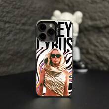 Funda de teléfono Singer M-Miley C-Cyrus para Phone17 Promax 16 Promax/16 Plus/16 Pro/16, 15/14/13/12/11 Cubierta Protectora de Color IMD - z7 - Ver 9