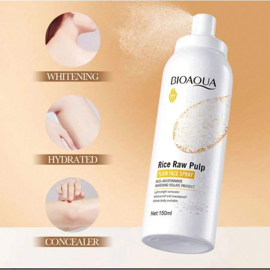 SPRAY PROTECTOR SOLAR BIOAQUA DE ARROZ ACLARANTE - Blanco - Ver 1