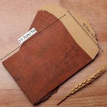72pcs Elegant Vintage Stationery Envelope Set: 40 Sheets Of Letterhead, 16 Card Envelopes, And 16 Round Seal Stickers With Classic Design, Perfect For Valentine's Day,New Year's Invitation Letter,Wedding Party Holiday Celebration Invitations To Lover,Family, Colleagues, And Friends - Multicolor - View 2