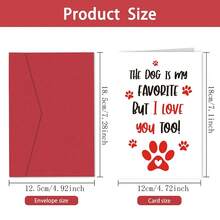 1PC Funny Valentine's Day Card, Gift Idea For Him, Her, Men, Women, For Husband And Wife - one-size - View 2