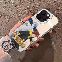 Anime SK8 The Infinity Phone Case, Compatible With  16, 15, 14, 13, 12, 11 Pro Max, X, XR, XS Max, 8, And 7 Plus Models - Shockproof Matte Back Cover. 17 Case Scover De  17 Pro Max - 混合顏色 - 查看 5