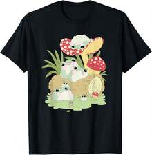 Camiseta para hombres Amante de las Ranas - Negro - Ver 1