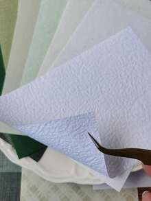 20pcs Mixed Color Decorative Craft Paper - Nhiều màu - Xem 6