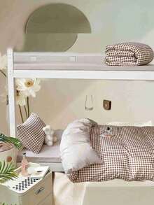 Bộ 4 món (1 vỏ chăn + 1 ga trải giường + 2 vỏ gối) làm từ cotton in họa tiết lô hội, chống trơn trượt 360 độ, không chất làm trắng quang học, thoáng khí, thấm hút mồ hôi, mềm mại, bền, chống phai màu, kháng khuẩn, giữ ấm tốt, phù hợp cho phòng ngủ, phòng khách, ký túc xá, gia đình và mọi mùa. - Ka Tiểu Ca - Xem 9