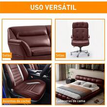 Parche Autoadhesivo de Vinipiel para Reparacin de Piel y Cuero 10x170cm, para Sofs, Asientos de Auto, Muebles y Ms, Solucin Rpida para Raspaduras, Roturas y Grietas Negro - Marrón Oscuro - Ver 8