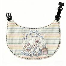 1pc Cute Cartoon Dog Drool Bib, Adjustable For Medium To Large Dogs, Samoyed, Cats, Pet Drool Bib - Multicolor - View 12